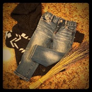 Euc Gap boys skinny jeans 18-24m